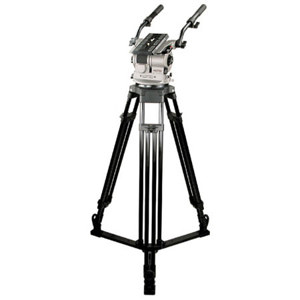  Cartoni Master M115 Carbon Fiber Tripod System with Master Fluid Head, 2-Stage Tripod, On-Ground Spreader, Supports Up to 66 lb, Maximum Height 61" 
