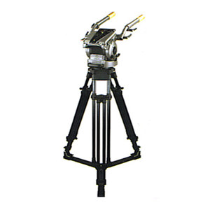  Cartoni Omega O103 Aluminum Tripod System with O100 Head, K706 1-Stage Tripod, On-Ground Spreader, Supports 154 lbs, Maximum Height 65.0" 