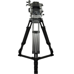  Cartoni S107  Aluminum Tripod System with S101  Fluid Head & 1- Superpod Tripod & On-Ground Spreader, Supports 88 lbs, Maximum Height 64.0" 