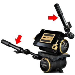  Cartoni S531 C20S Dutch Head Pan Bar 