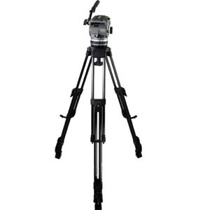  Cartoni Laser UL/CF System, with Laser Head, 1-Stage Ultra Light Carbon Fiber Tripod with Mid-Level Spreader & Soft Case, Supports 10 to 22 lbs. 