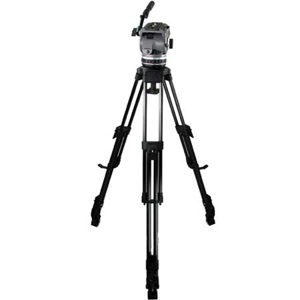  Cartoni Laser AL 1/ML System, with Laser Head, 1-Stage Aluminum Tripod with Mid-Level Spreader & Soft Case, Supports 10 to 22 lbs. 