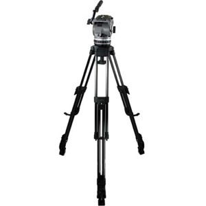  Cartoni Laser CF 2 /ML System, with Laser Head, 2-Stage Carbon Fiber Tripod with Mid-Level Spreader & Soft Case, Supports 10 to 22 lbs. 