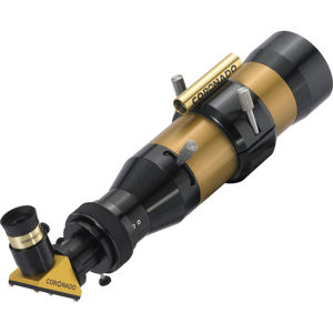  Coronado SolarMax II 60 Telescope with RichView Tuning, Fully Integrated H-Alpha, 60mm Aperture, 10mm Blocking Filter, < 0.7A Bandwidth 