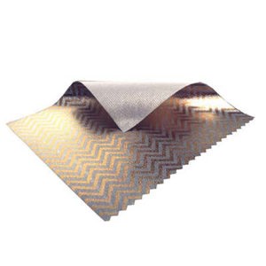  Sunbounce Big Textile, 6x8' Zebra Gold & Silver with White Backing. 