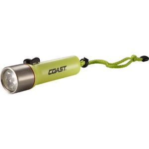  Coast PX50 Waterproof LED Flashlight, 131 Lumen, 195 m Beam Distance 