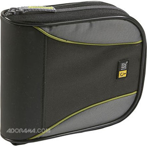 Case Logic Wallet, 32 CDs, Separate Sleeves- Lime Green: Picture 1 regular