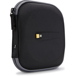 Case Logic CD Wallet, Holds 24 CDs, Black/Red: Picture 1 regular