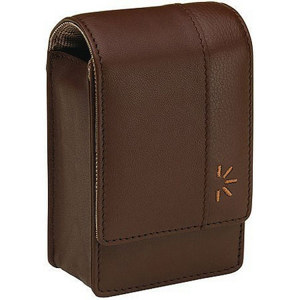 Image :  Case Logic Compact Leather Camera Case Color: Brown. 