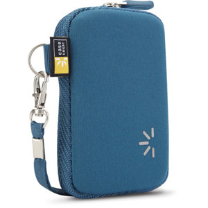 Image :  Case Logic UNZB-202 Compact Camera Case Size: 4.8x0.8x3.3quot; Color: Blue. 
