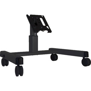 Chief MFQU 2' Medium Confidence Monitor Cart MFQUB