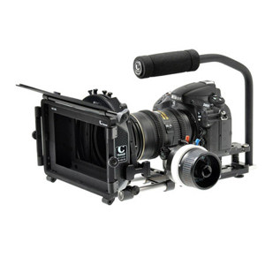  Chrosziel Mattebox Kit for Nikon D800 with Follow Focus, Includes Matte Box, Insert Ring, DV Studio Rig Plus, Flexi Gear Ring, LWS, Video Hand Grip 
