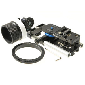  Chrosziel Follow Focus EOSB Kit for Canon 7D with Canon EF 18-135mm, Includes DV StudioRig Follow Focus, Focus Gear Drive, Focus Gear Ring, LWS 