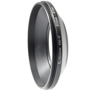  Chrosziel 110:70mm Light Prevention Ring with Tube for JVC GY-HM 100 on MB 450-Series 