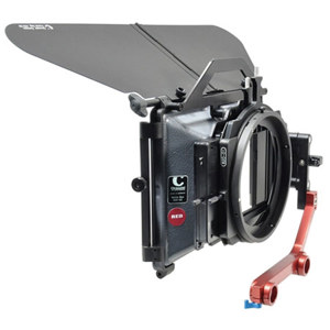  Chrosziel 805 Red Dual Stage MatteBox with Swing-Away Bracket for 19mm 
