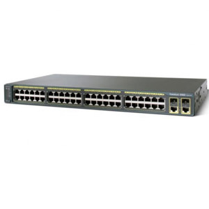 Cisco Catalyst 2960 48-Port 10/100 Ethernet Switch WS-C2960-48TC-L