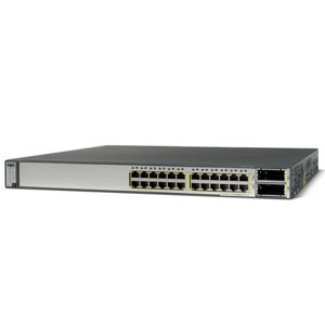 Cisco Catalyst 3750E 24 Ports 10/100/1000 PoE Ethernet Switch WS-C3750E-24PD-E