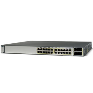 Cisco Catalyst 3750E 24 Ports 10/100/1000 PoE Ethernet Switch WS-C3750E-24TD-E