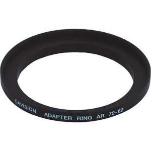  Cavision AR72-62 Conical Step Up Adapter Ring - Front 75mm OD (72mm thread) Rear 62mm thread 