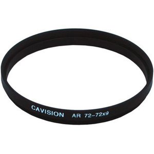  Cavision Adapter Ring allows LWA06X72 to fit on RED 18-50 Lens - Front 72mm thread , Rear 72mm thread, 9mm Depth 