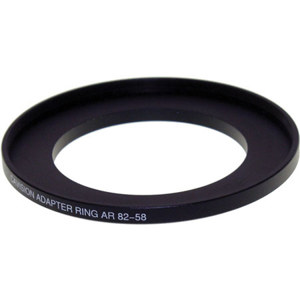  Cavision Thin Step-Up Ring, Front 82mm Thread (85mm OD), Rear 58mm Thread, Depth 6mm 