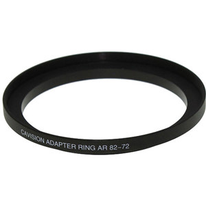  Cavision Thin Step-Up Ring, Front 82mm Thread (85mm OD), Rear 72mm Thread, Depth 6mm 