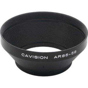  Cavision Conical Step-Up Ring, Front 85mm OD, Rear 58mm Thread, Depth 40mm 