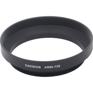  Cavision Conical Step-Up Ring, Front 85mm OD (82mm Thread), Rear 72mm Thread, Depth 20mm 