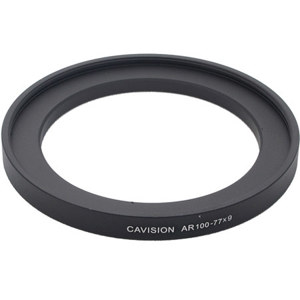  Cavision Offset Step-Up Ring, Front 100mm OD, Rear 77mm Thread (for Sony EX1), Depth 9mm 