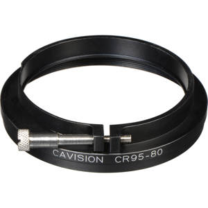  Cavision Clamp-on Step-Up Ring with 95mm Front Thread & 80mm Rear Clamp 