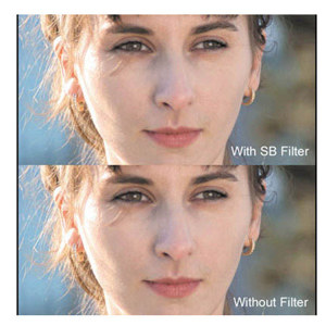  Cavision 3x3" Soft Mist Black 1/2 Glass Filter 