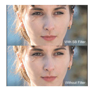  Cavision 3x3" Soft Mist Black 1/8 Glass Filter 