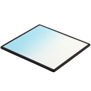  Cavision 4x4" Graduated Blue Glass Filter (4mm thick) 0.6 (4x) ( Reduces The Light By TWO F-Stop) 