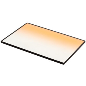  Cavision Cavision 4x5.65" 0.6x Graduated Orange Glass Filter, 4mm Thick 