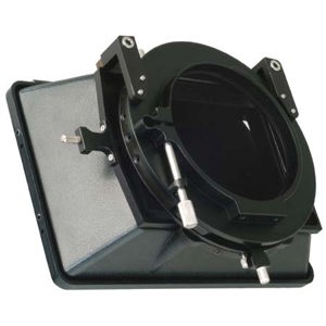  Cavision MB4510H2-BFI 4x5.65 Hard Shade Clamp on Matte Box - 2 Filter Stages, 100mm Back-mount Opening 