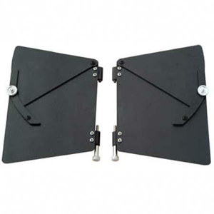  Cavision Pair of Height Adjustable Side Flaps for the 4x4" Bellows Shade Matte Boxes. (suitable for MB413B series ) 