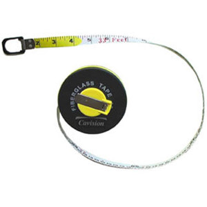 Cavision Cinematographer's Tape Measure, 10m (33'): Picture 1 regular