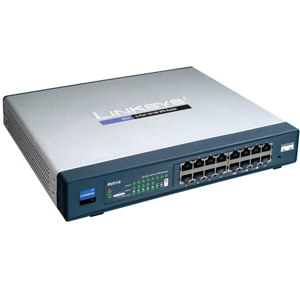 Cisco 16-port 10/100 Multi-WAN VPN Router RV016