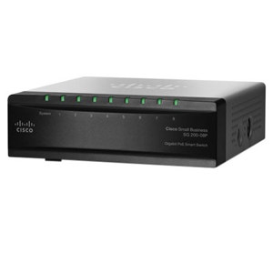 Cisco SG200-08 8-Port 10/100/1000 Gigabit Smart Switch SLM2008T-NA