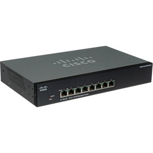 Cisco SF300-08 8-Port 10/100 Managed Switch SRW208-K9-NA