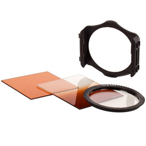  Cokin Landscpe Filter Kit-2 P Series (Filter Holder, Gold Filter #47, Star Filter 8 #56, Gradual Tobacco T2 Filter Soft #125S) 