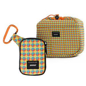 Crumpler The Haven (L) Camera Insert, Limited Edition - Light Blue Dot/Orange: Picture 1 regular