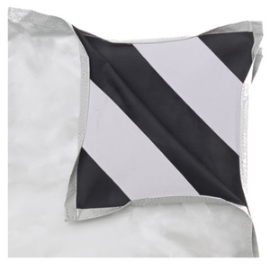  Chimera 48x48" Fabric for Frame/Panel Reflectors, Silver Gold Zebra/Soft White 