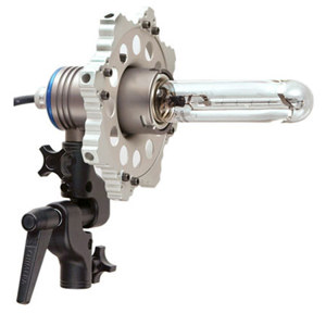  Chimera Triolet, 1000 Watt Quartz Light with Protective Glass Cover, 2-Pin Bulb Adapter, Octaplus Ring, and Euro Power Cord 