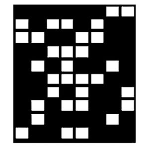  Chimera Domino Window Pattern for the 42x42" Square Compact Panel Frame. 
