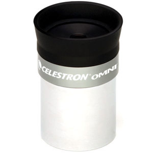  Celestron 6mm Omni Series 1.25" Plossl Eyepiece with 52 Degree Field of View. 