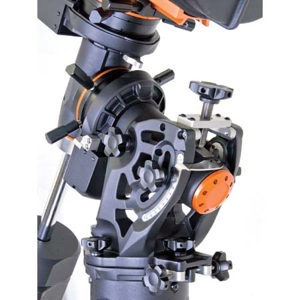  Celestron CGE PRO Computerized German Equatorial Mount with 38-55" Adjustable Tripod, Internal Clock 