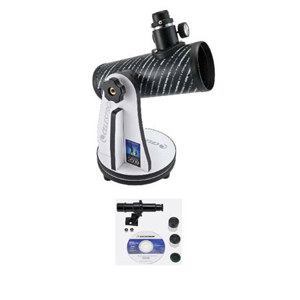  Celestron FirstScope Telescope, 76mm (3") Dobsonian Style Reflector - With Accesssory Kit 