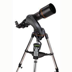  Celestron NexStar 102 SLT, 102mm (4") diameter Refractor Telescope with Motorized Altazimuth Mount & 4,000+ Object Database 
