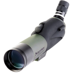  Celestron Ultima 65 Water Proof Spotting Scope with Angled 18-55x Zoom Eyepiece - Angle 